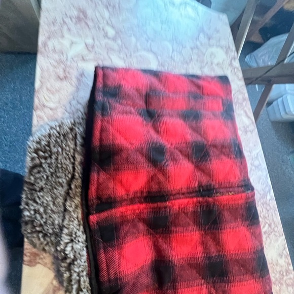 New With Tags Simply Southern Lumber Jill Vest-Plaid Red - Picture 6 of 6